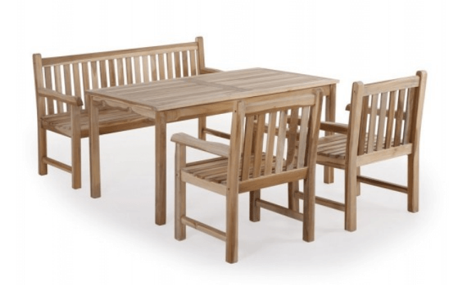 Havemøbelland Solo teak havemøbelsæt Havemøbelland Solo teak havemøbelsæt