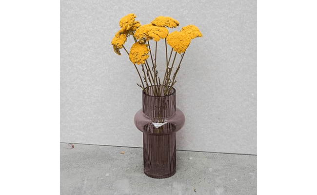 Tørrede-Blomster---Achillea,-Gul tørrede blomster dekorationer